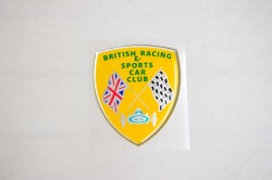 BRSCC 3D ステッカー Size:S(60×50)
